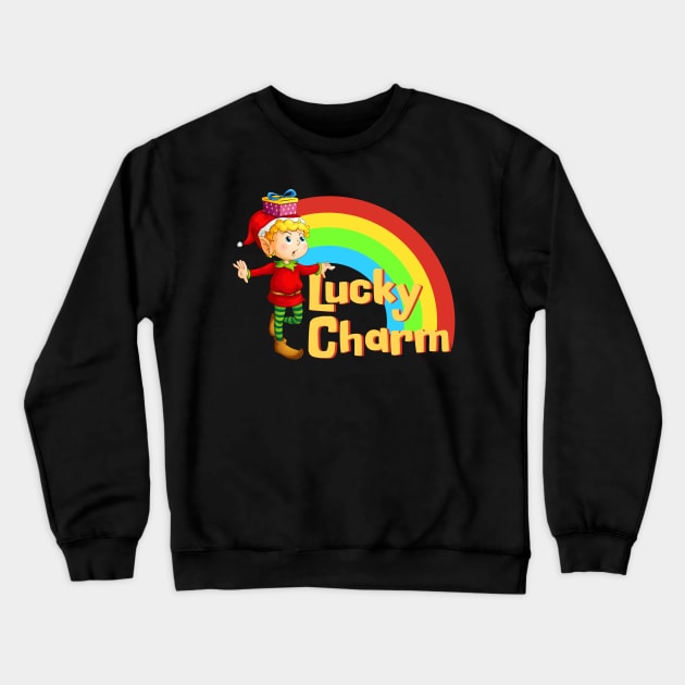 lucky-charms Crewneck Sweatshirt by whosfabrice